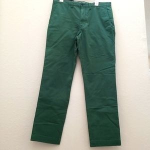 NWT POLO RALPH LAUREN 34x32 GREEN PANTS